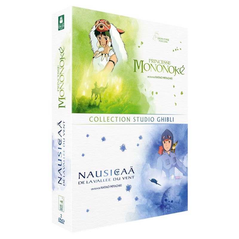 Coffret Princesse Mononoké-Nausicaä de la Valée du Vent (2 DVD)