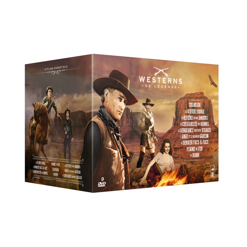 DVDFr - Coffret westerns de légende - 12 DVD (Pack) - DVD