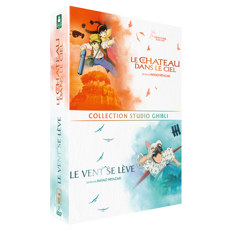 Coffret Le Château dans le ciel-Le Vent se lève (2 DVD)