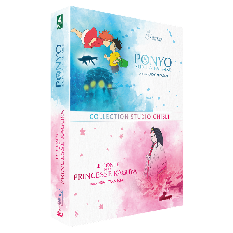 Coffret Ponyo sur la falaise-Le Conte de la princesse Kaguya (2 DVD)